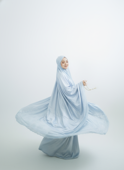 Mukena Amara- Baby blue