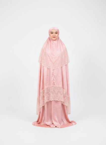 Mukena Pink Segar